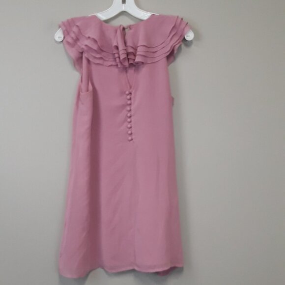 TWELVE by Twelve Los Angeles Ruffled chiffon Tunic - Picture 5 of 7